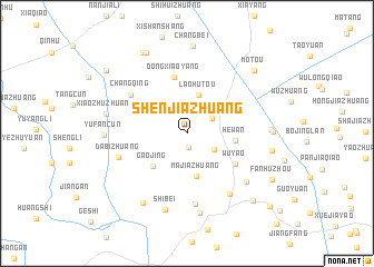 map of Shenjiazhuang