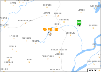 map of Shenjia