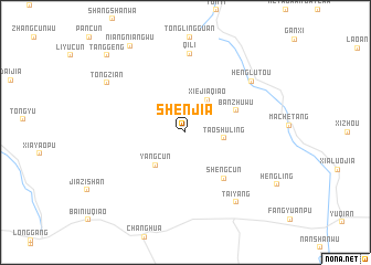 map of Shenjia