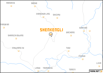 map of Shenkengli