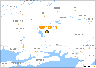 map of Shenkeng