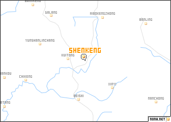 map of Shenkeng