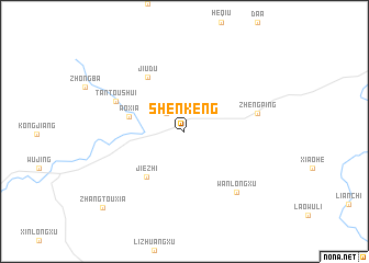 map of Shenkeng