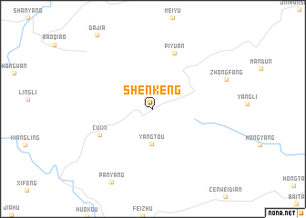 map of Shenkeng