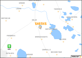 map of Shenks