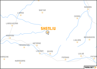 map of Shenliu