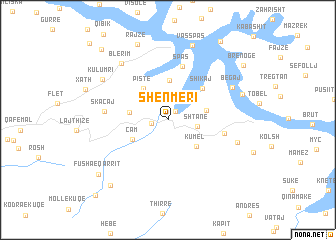 map of Shënmëri
