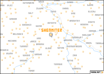 map of (( Shënmitër ))