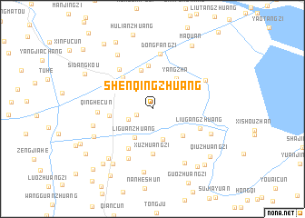 map of Shenqingzhuang