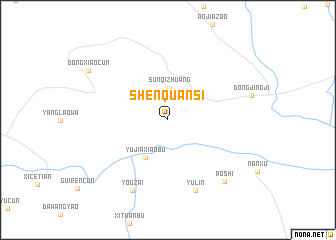 map of Shenquansi