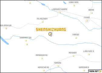 map of Shenshizhuang
