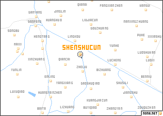 map of Shenshucun