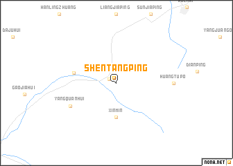 map of Shentangping