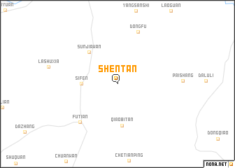 map of Shentan