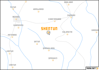 map of Shentun
