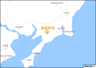 map of Shentu