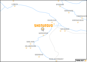 map of Shenurovo