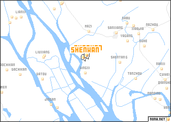 map of Shenwan