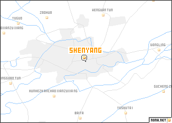 map of Shenyang