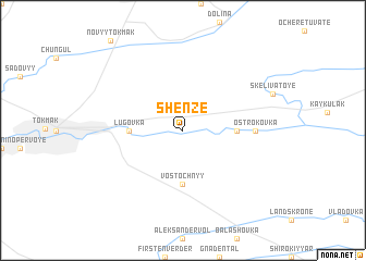 map of Shenze