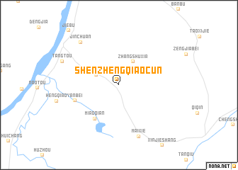 map of Shenzhengqiaocun