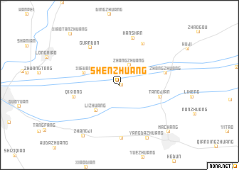 map of Shenzhuang