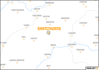 map of Shenzhuang