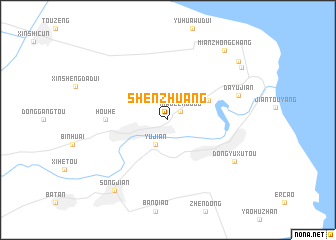 map of Shenzhuang