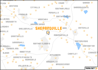 map of Shepardville