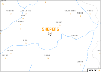 map of Shepeng