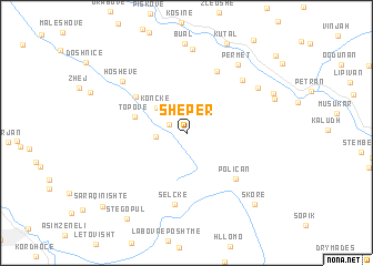 map of Sheper