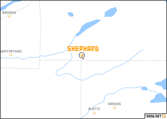 map of Shephard