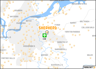 map of Shepherd