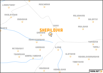 map of Shepilovka