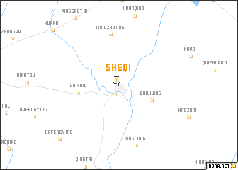 map of Sheqi