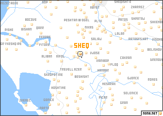 map of Sheq