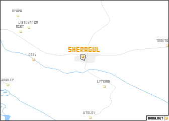 map of Sheragul