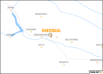 map of Sheragul