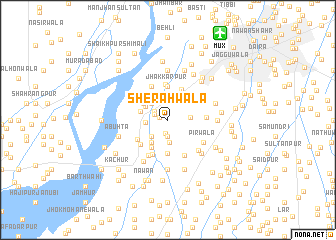 map of Sherahwāla