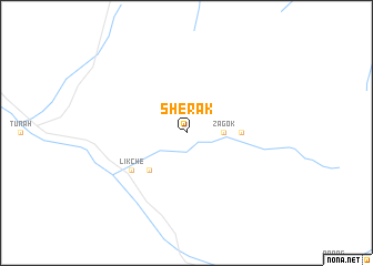 map of Sherak