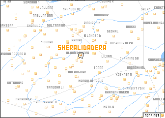 map of Sher Ali da Dera