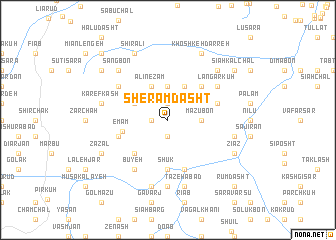 map of Sheram Dasht