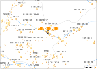 map of Sherāwunai