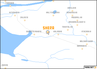map of Shera