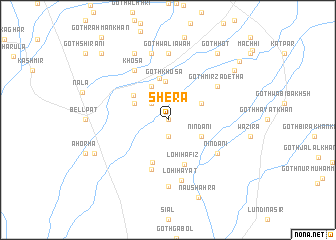 map of Shera