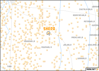 map of Shera