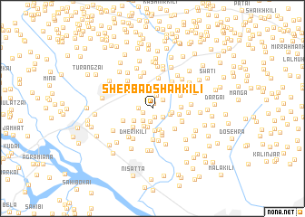 map of Sher Bādshāh Kili