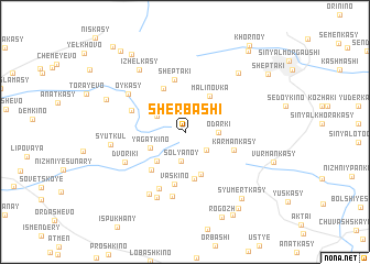 map of Sherbashi