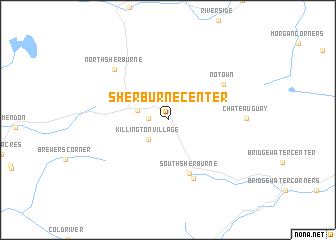 map of Sherburne Center