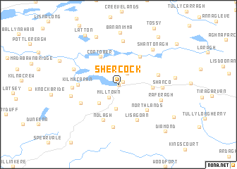 map of Shercock